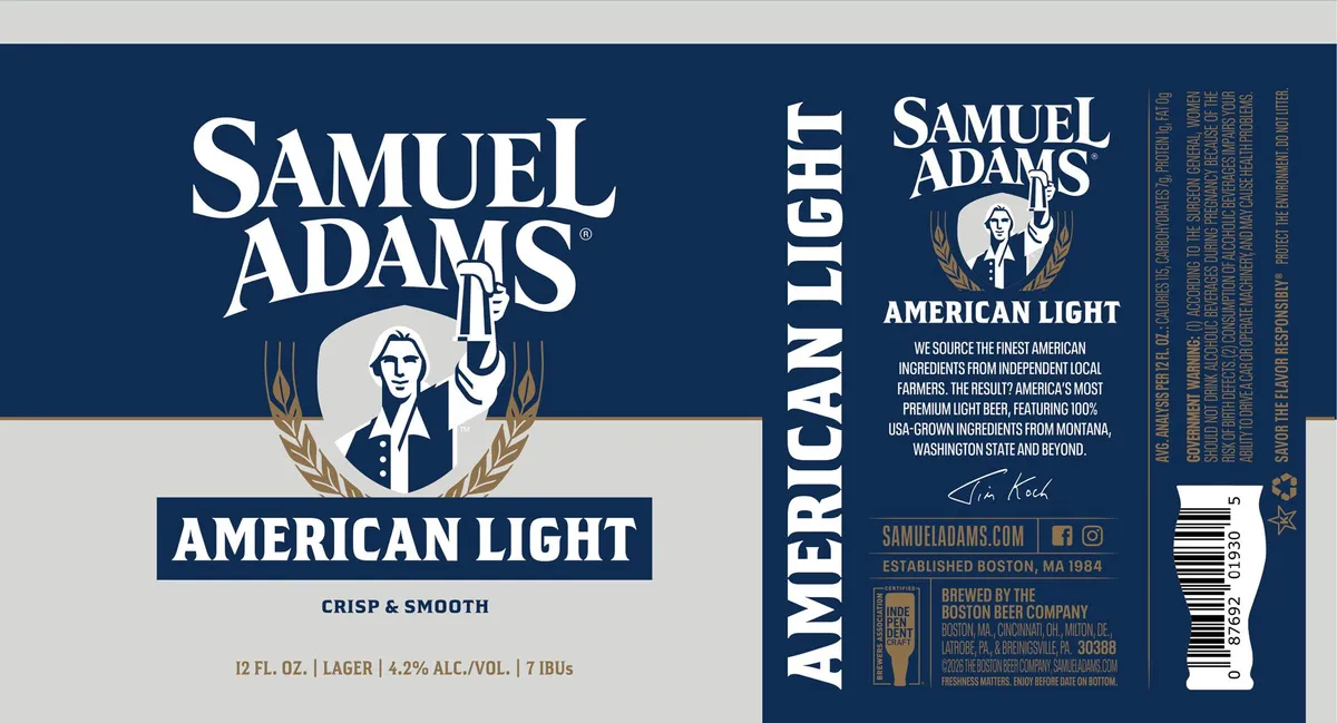 American Light label