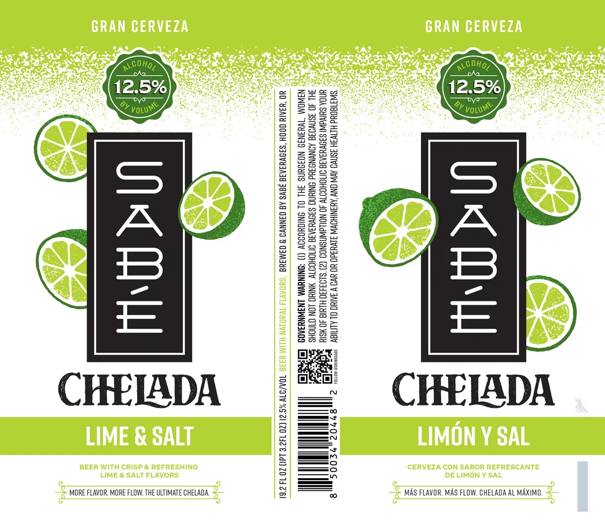 Chelada Lime & Salt label