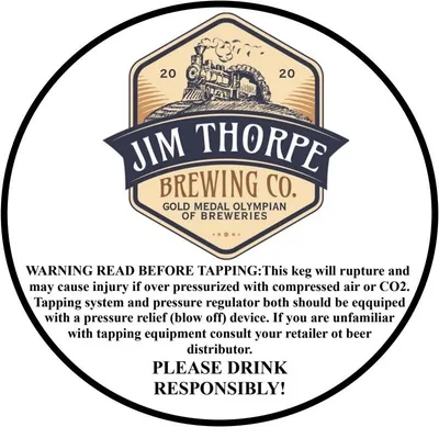 Banana Porter label