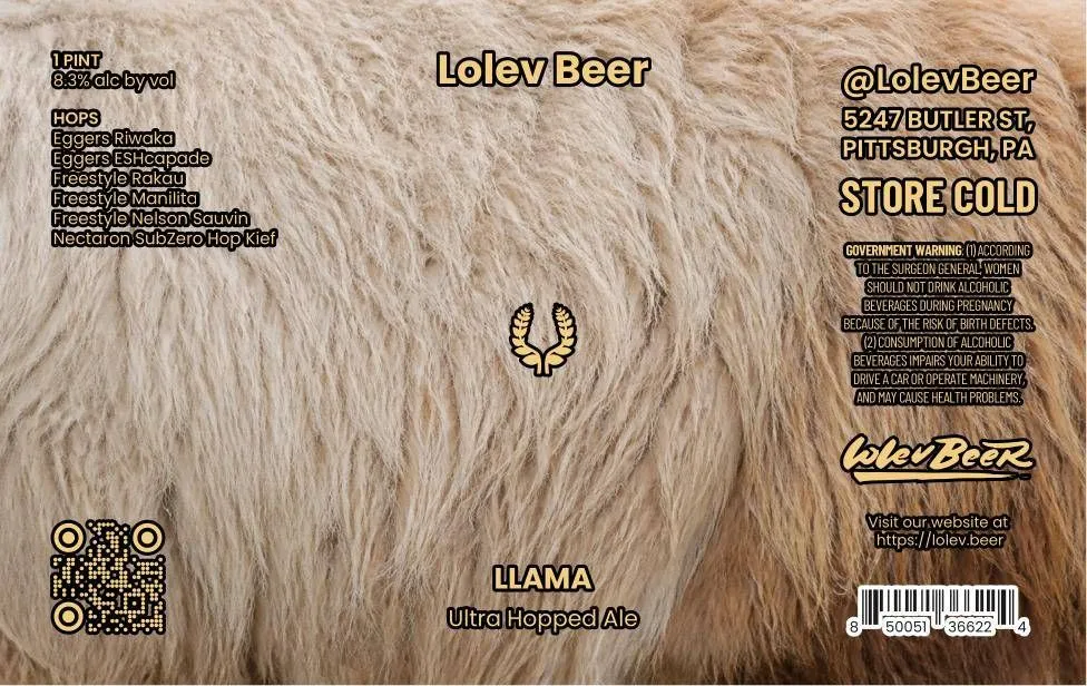 Llama label