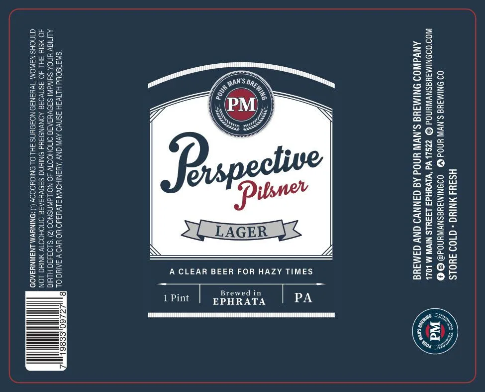 Perspective Pilsner label