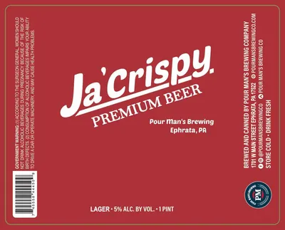 Ja'crispy label