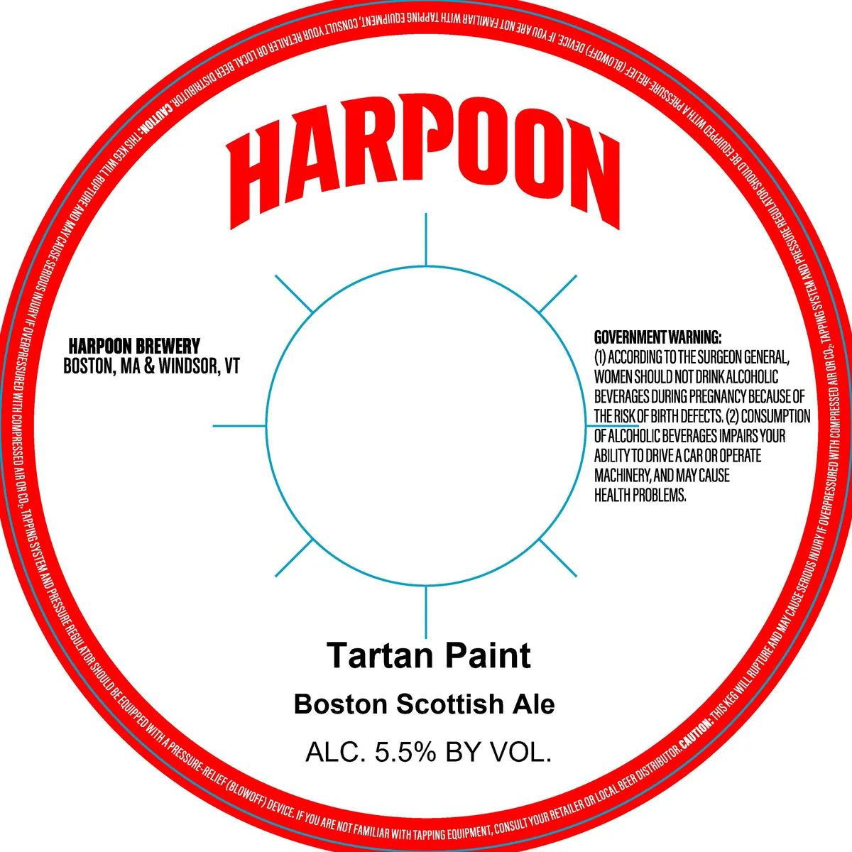 Tartan Paint label