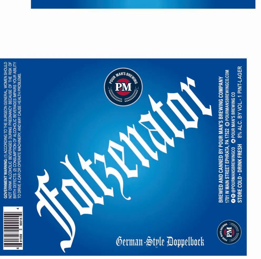 Foltzenator Doppelbock label