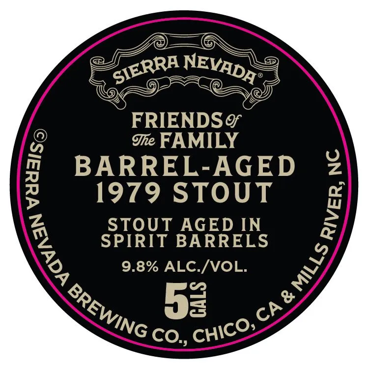 Barrel-Aged 1979 Stout label