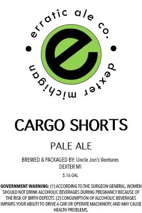 Cargo Shorts label