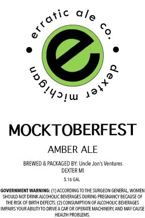 Mocktoberfest label