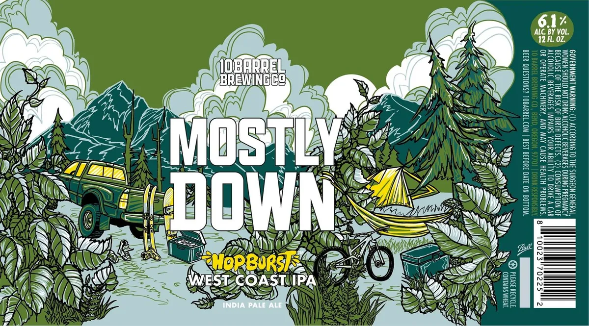 Mostly Down label