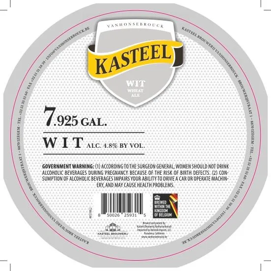 Kasteel Wit label
