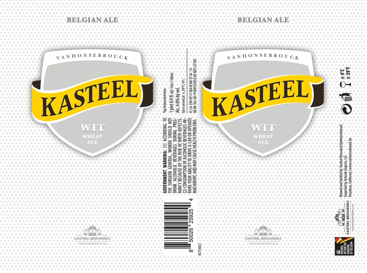 Kasteel Wit label