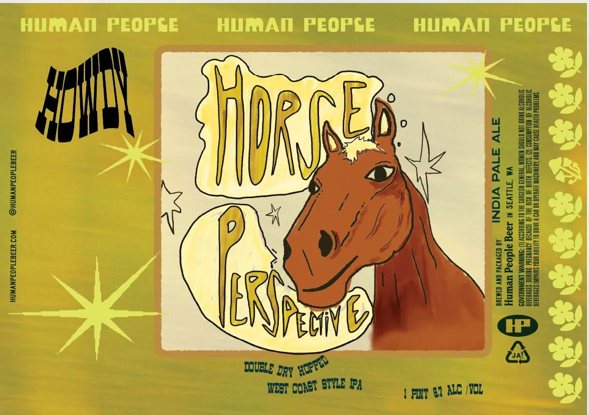 Horse Perspective label