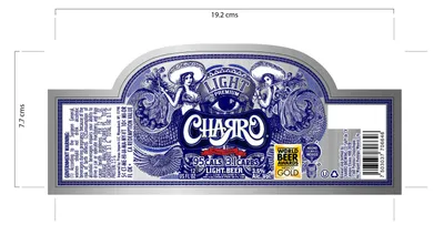 Charro Light Premium label