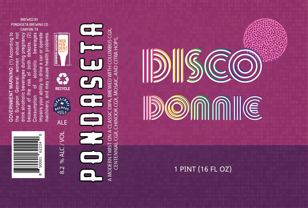 Disco Donnie label