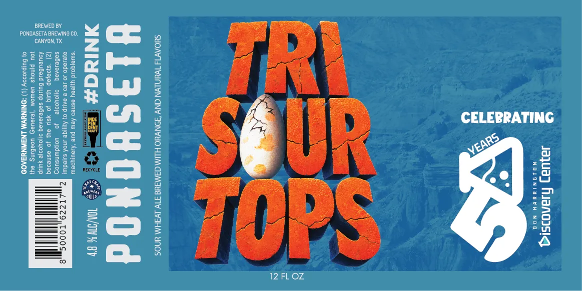 Tri-Sour-Tops label