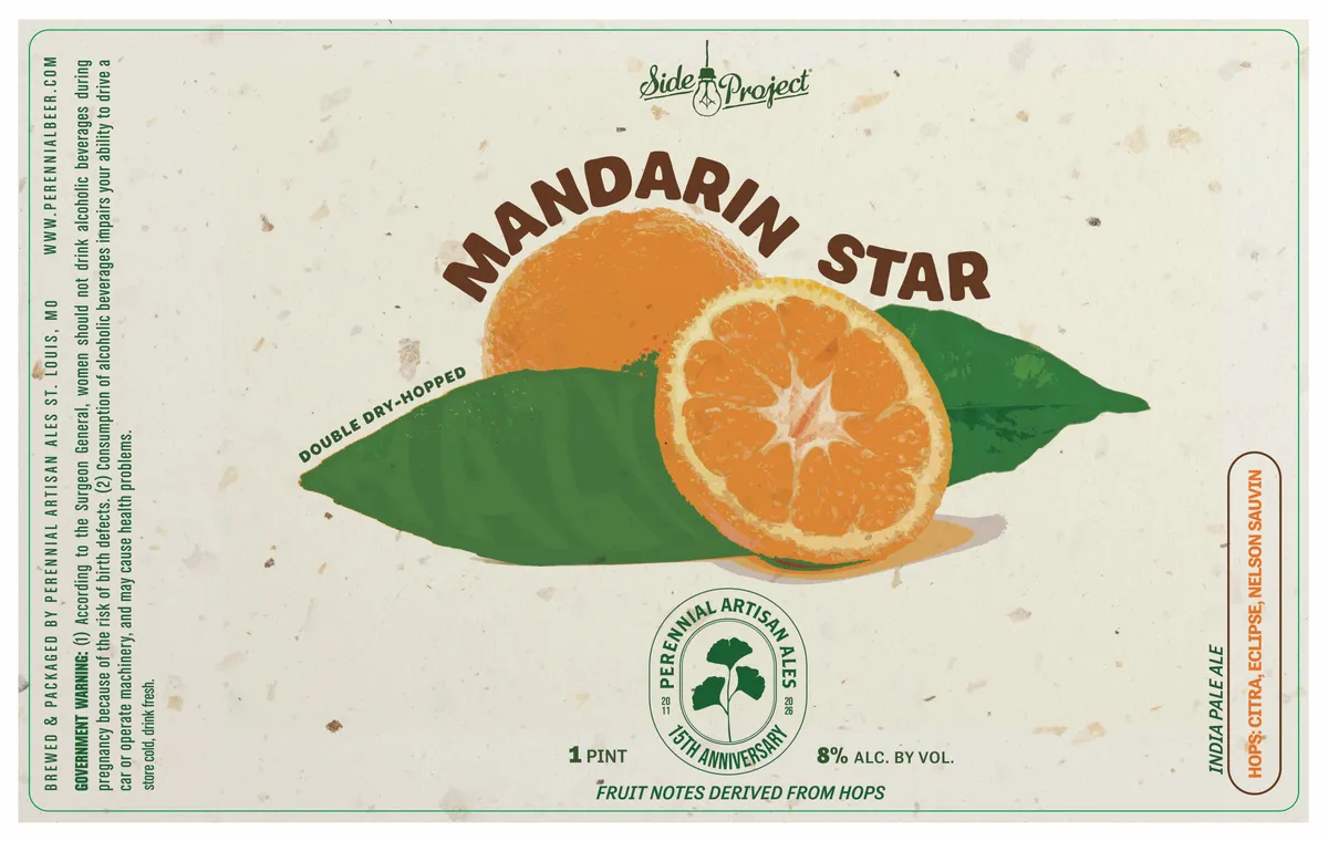 Mandarin Star label