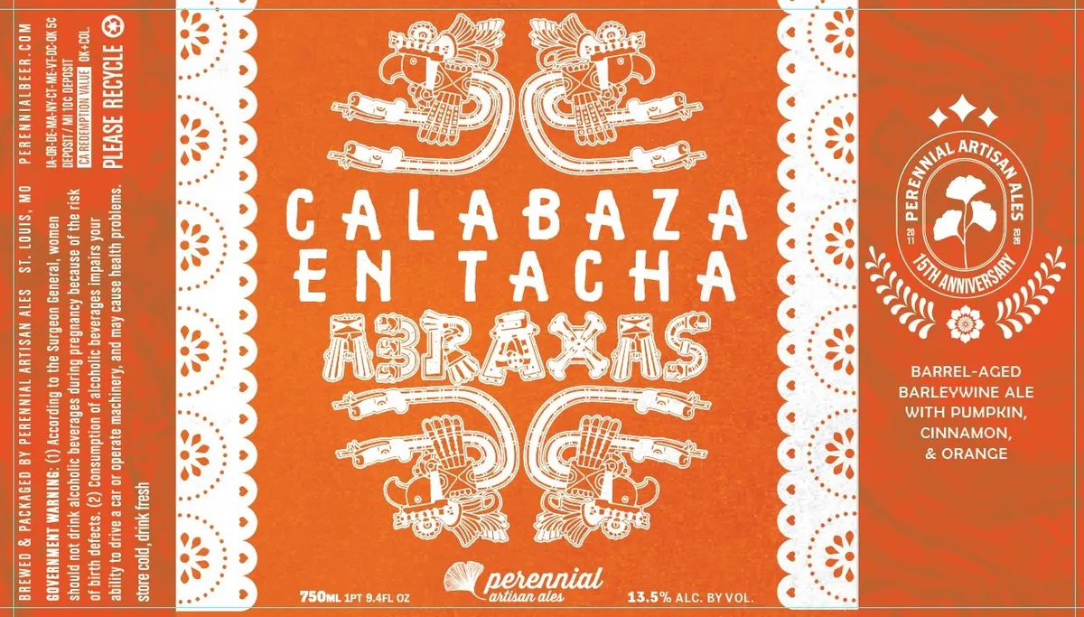 Calabaza En Tacha label