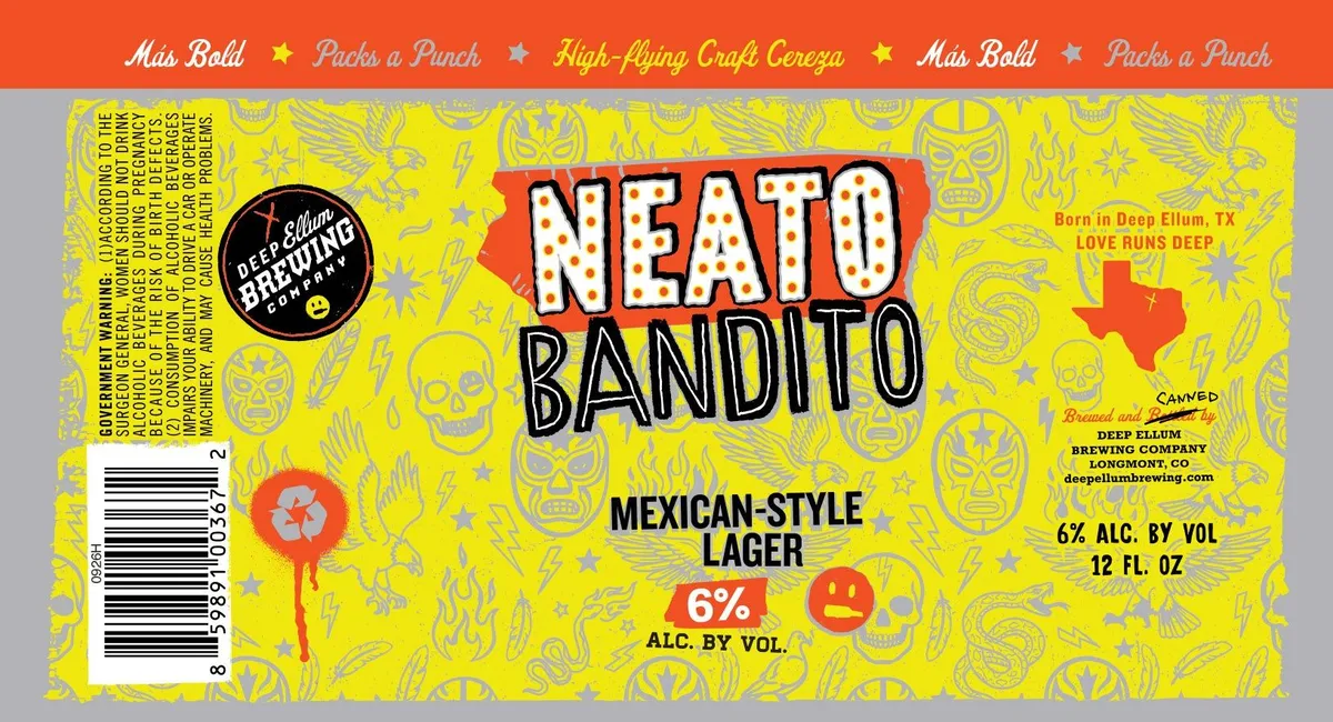 Neato Bandito label