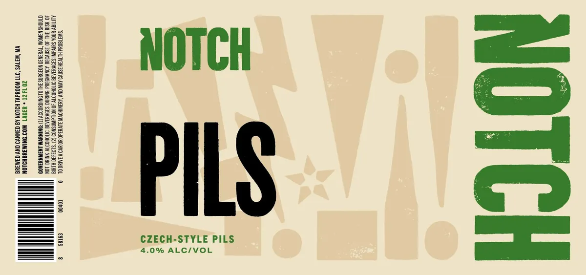 Notch Pils label