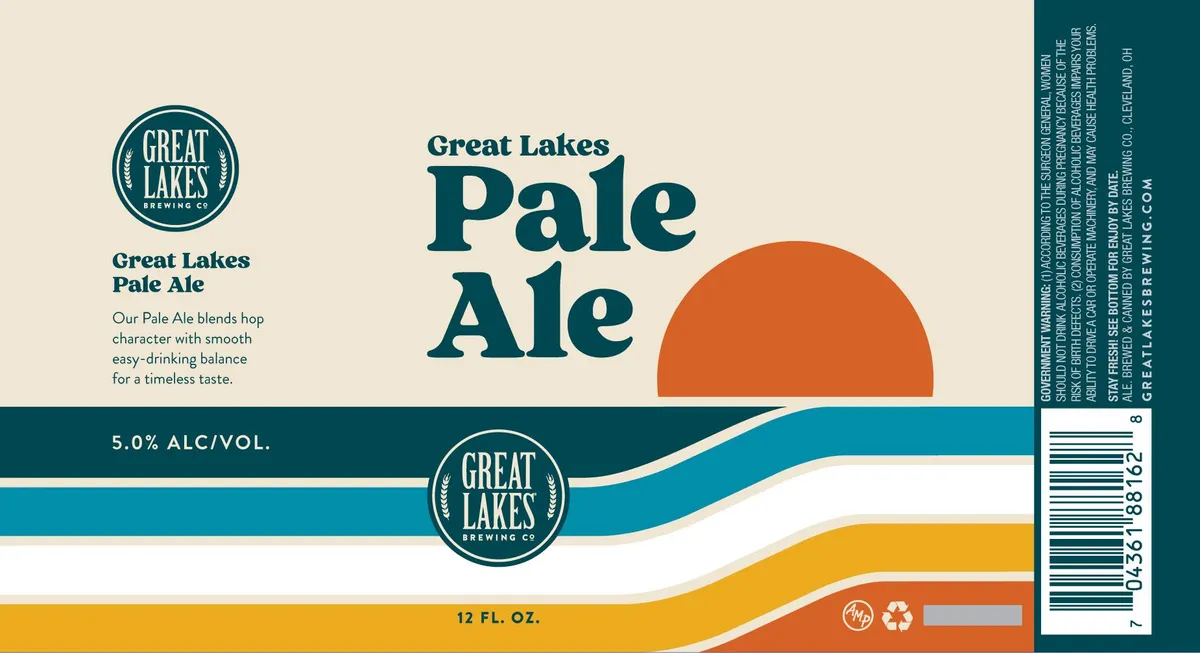 Great Lakes Pale Ale label