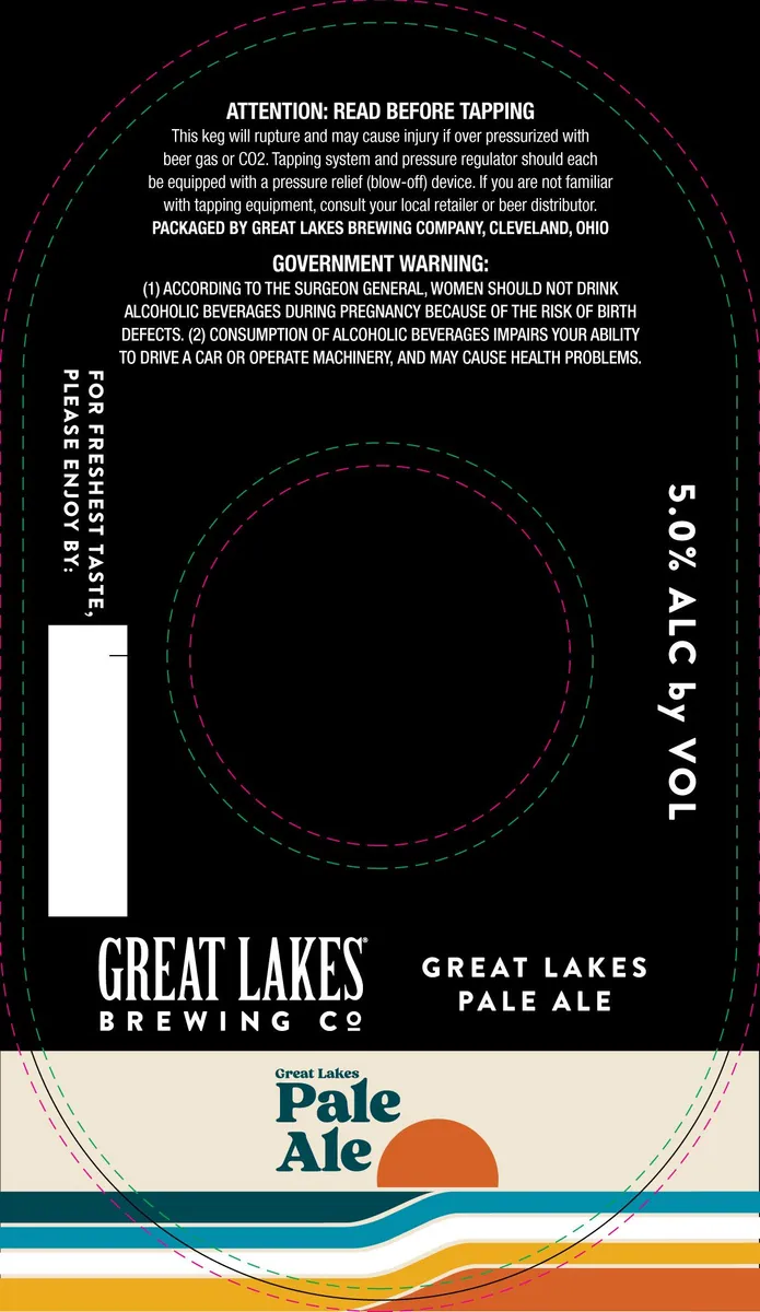Great Lakes Pale Ale label