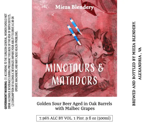 Minotaurs & Matadors label