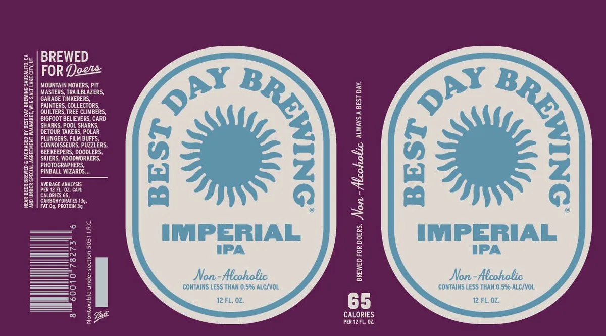 Imperial IPA label
