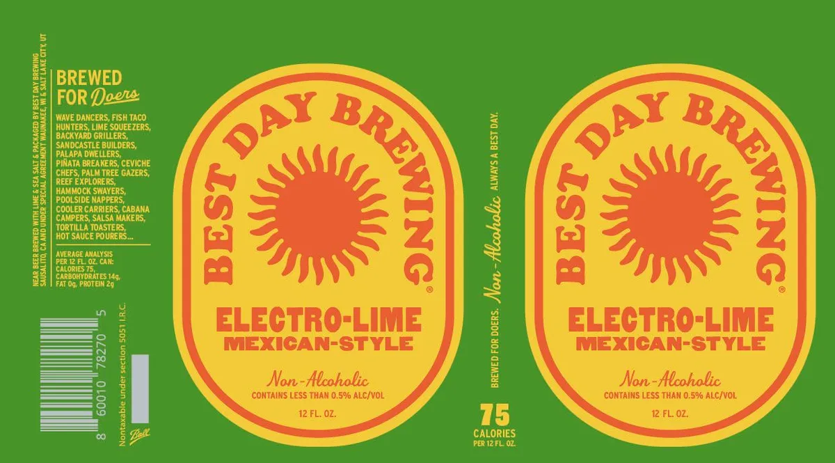 Electro-Lime Mexican Style label