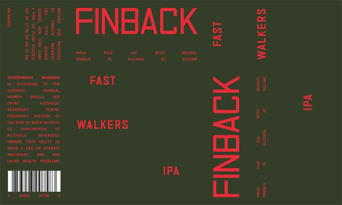 Fast Walkers label
