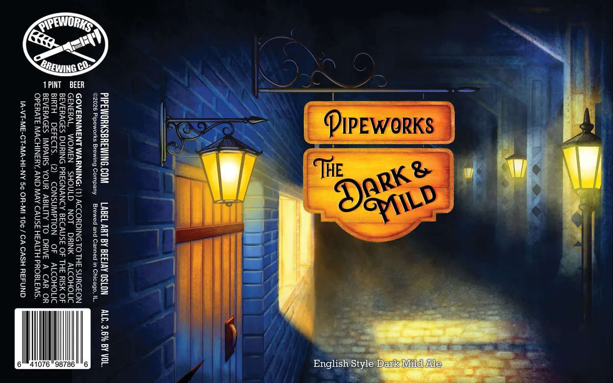 The Dark & Mild label