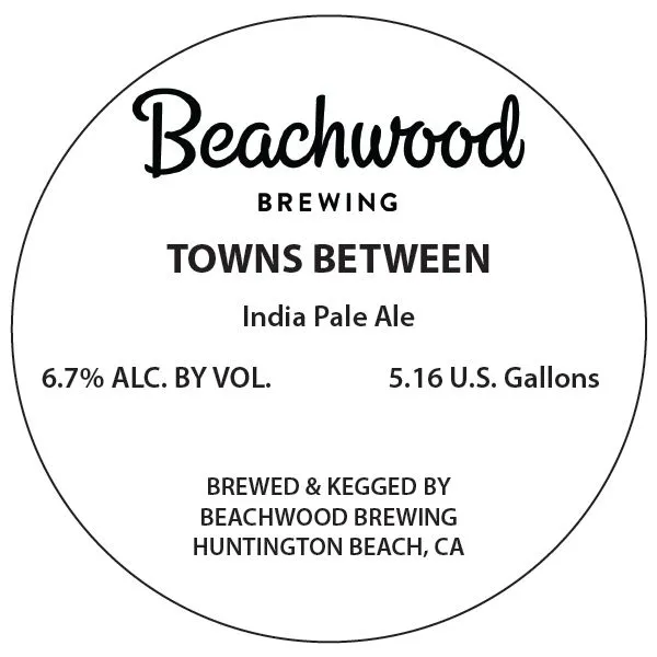 Towns Between label