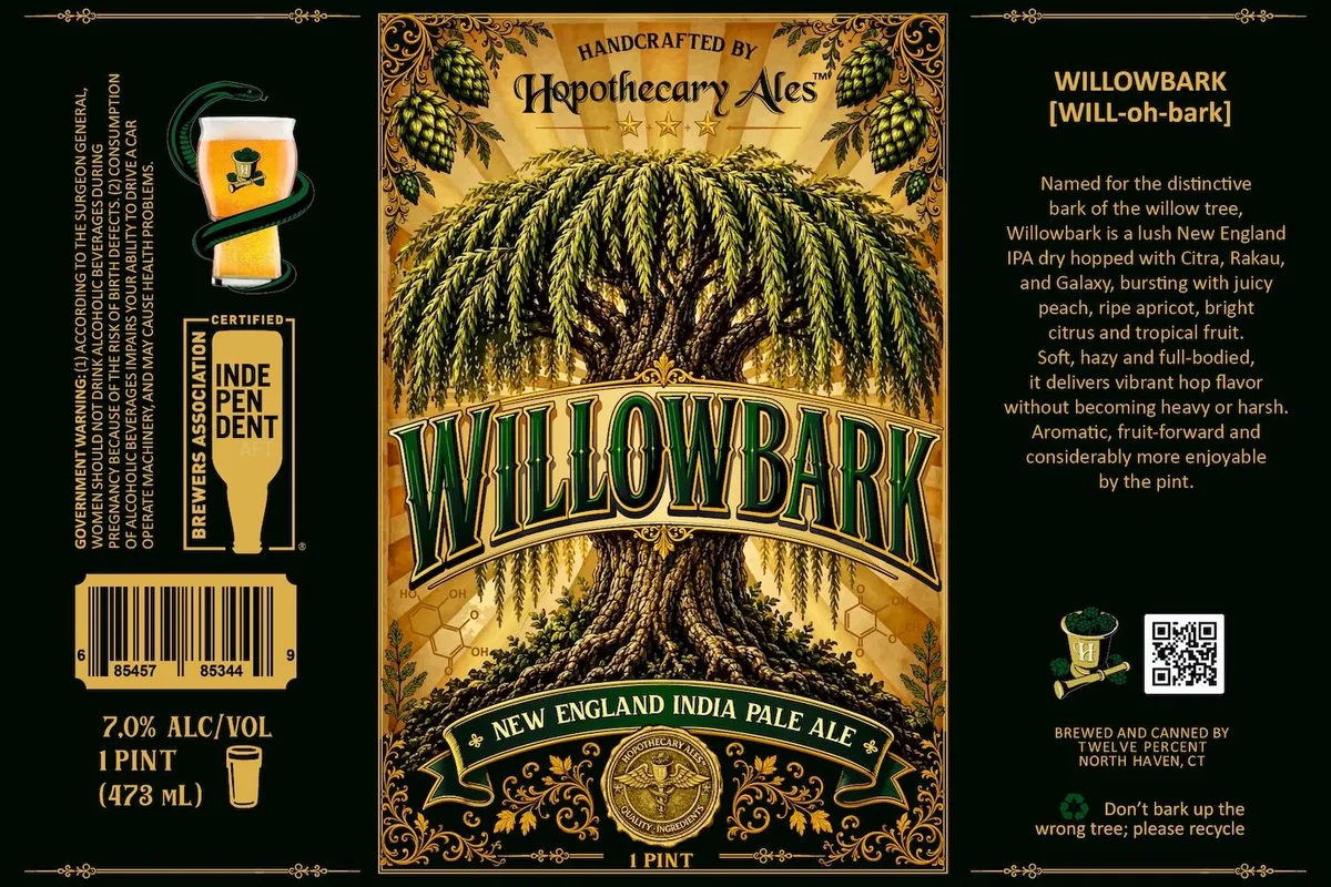 Willowbark label