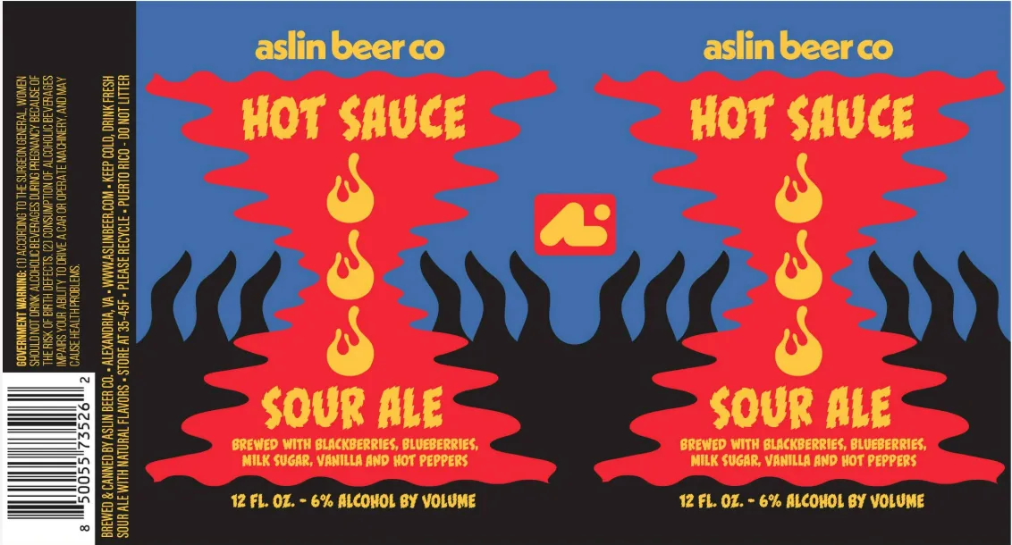 Hot Sauce label