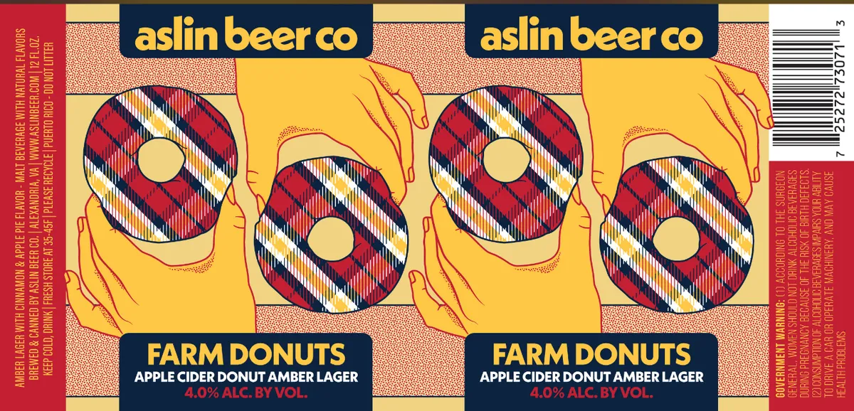 Farm Donuts label
