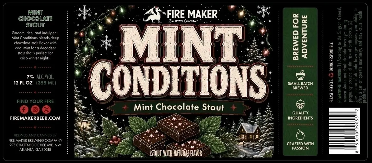 Mint Conditions label