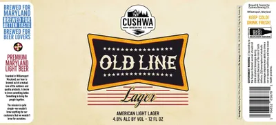 Old Line Lager label