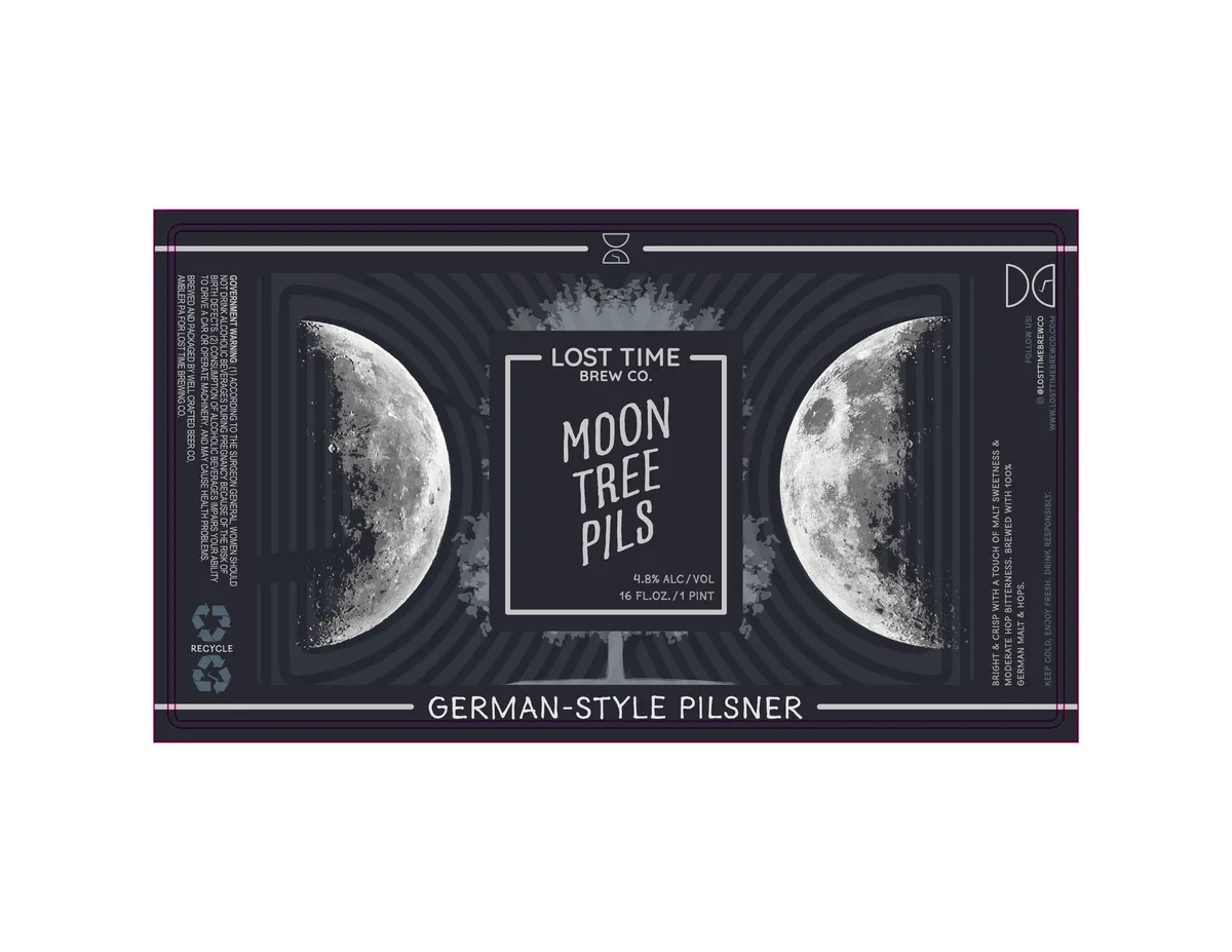 Moon Tree Pils label