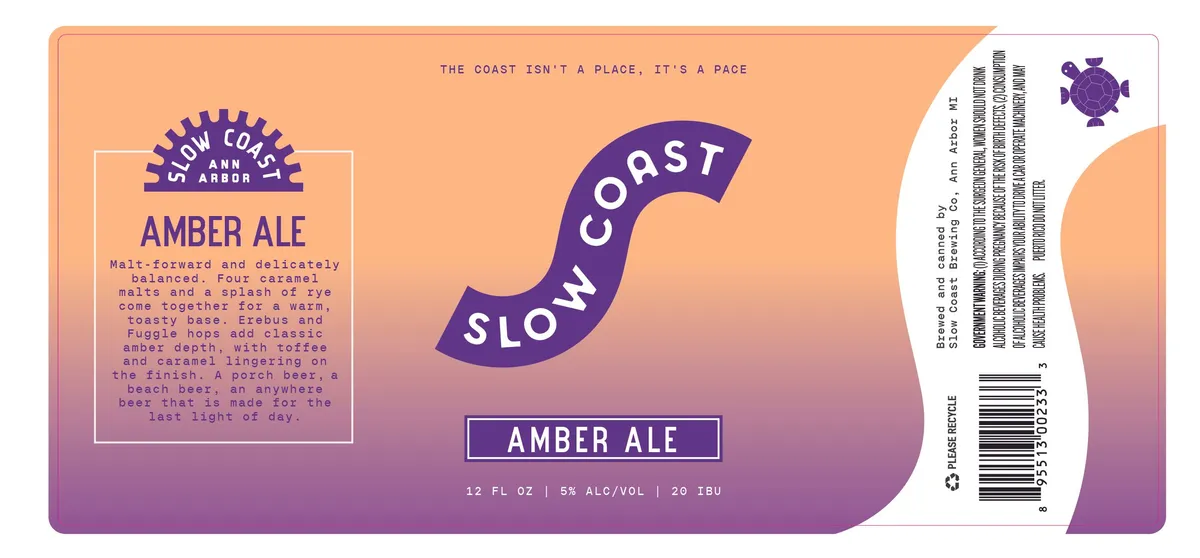 Amber Ale label
