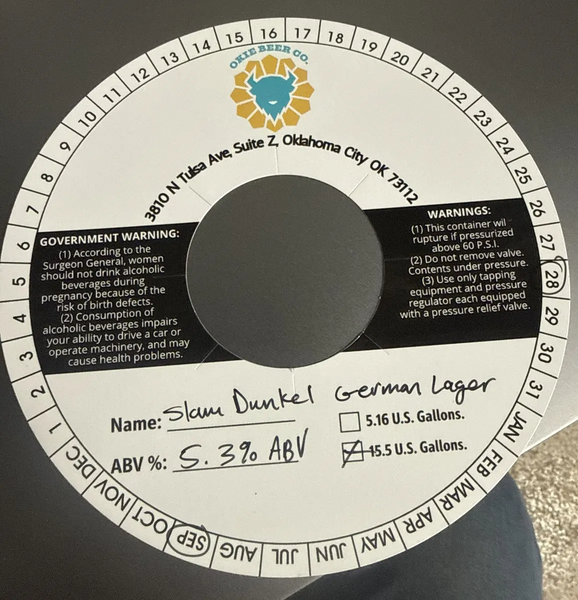 Slam Dunkel label