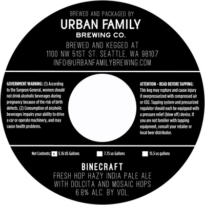 Binecraft label