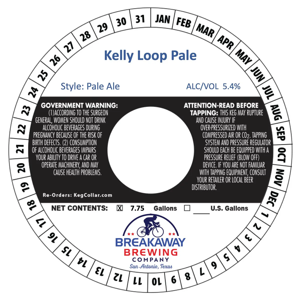 Kelly Loop Pale label