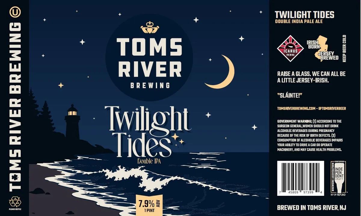Twilight Tides label