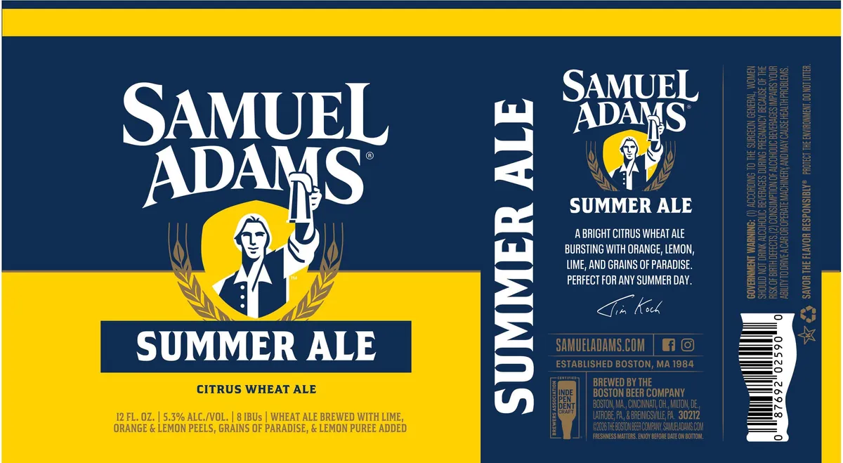 Summer Ale label