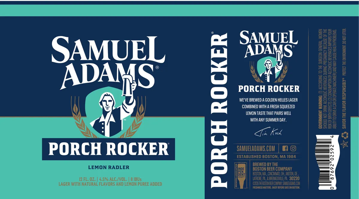 Porch Rocker label