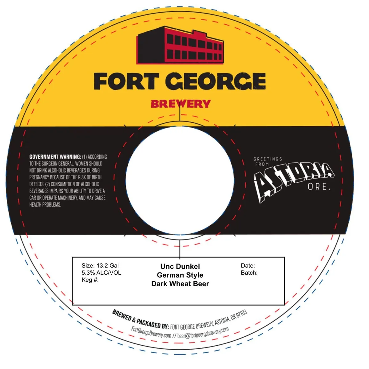 Unc Dunkel label