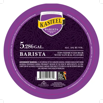 Barista Chocolate Quad label