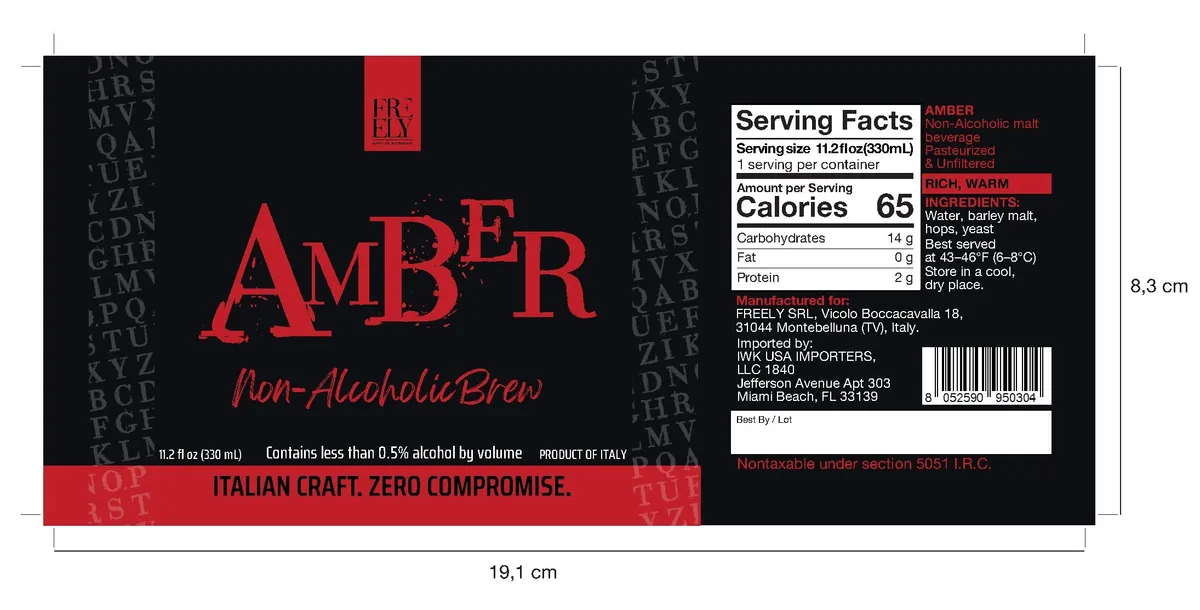 Amber label