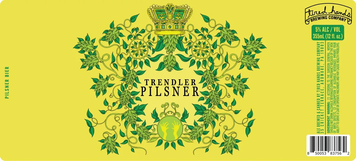 Trendler Pilsner label