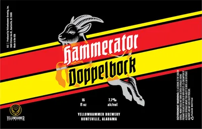 Hammerator Doppelbock label