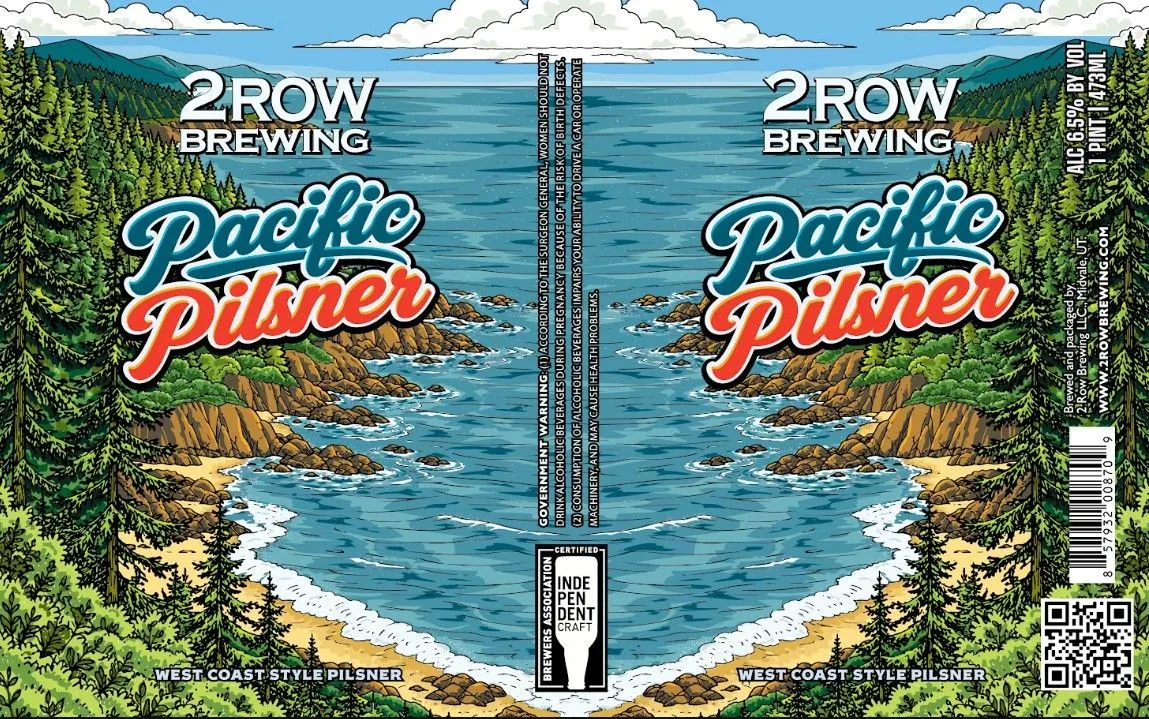 Pacific Pilsner label