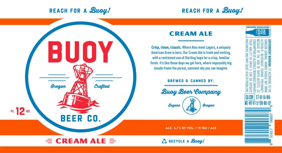 Cream Ale label